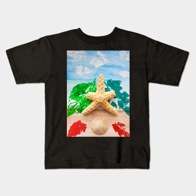 Nautical Treaures Kids T-Shirt by etherealwonders